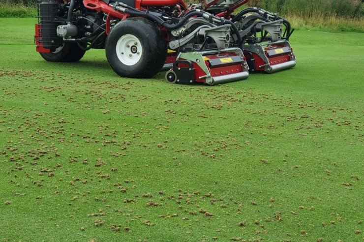 Micro-Core aeration - the solution for irate golfers?