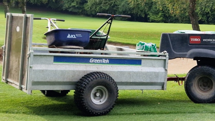 GreenTek Low-Load Trailer with Divider Kit