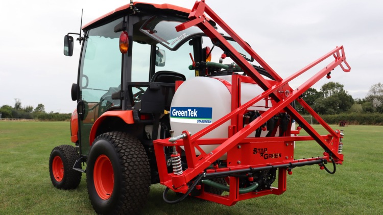 6m booms have safety break-back.