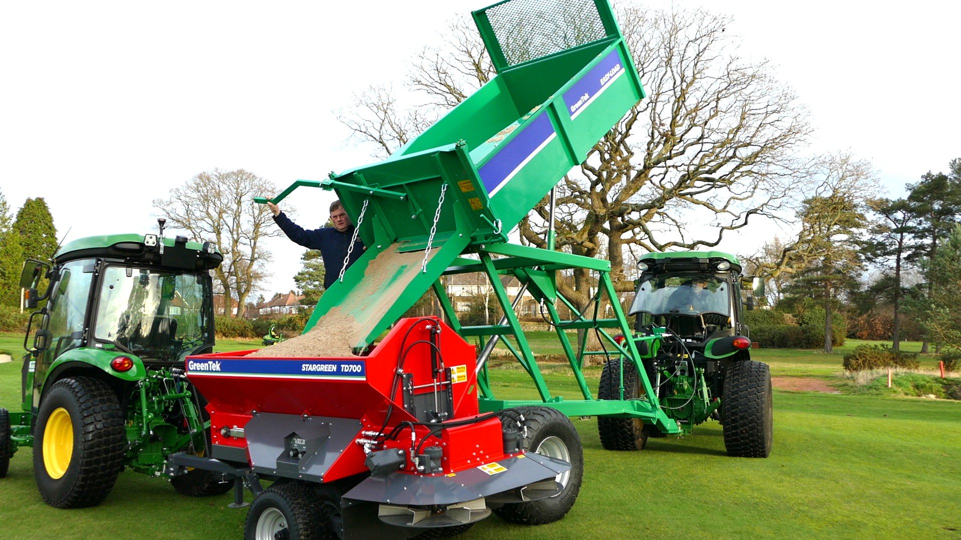 high quality turf care machinery